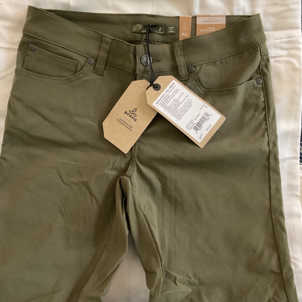 PRANA Briann Pant - Tall Inseam NWT